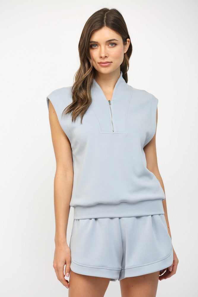 Fate | Jules Quarter Zip Top | Sweetest Stitch Boutique Richmond VA