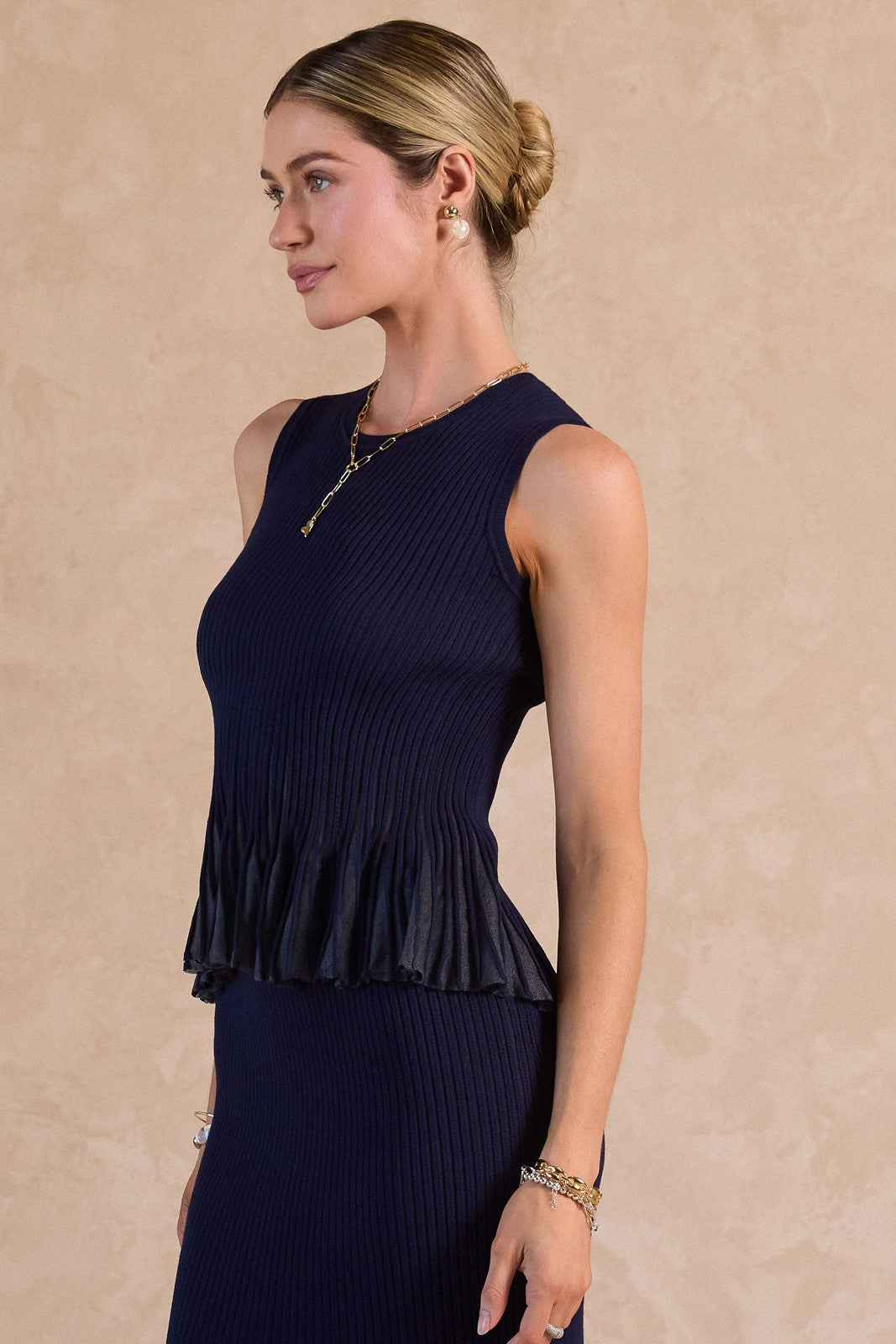 Current Air | Hallie Sleeveless Knit Top | Sweetest Stitch Boutique VA