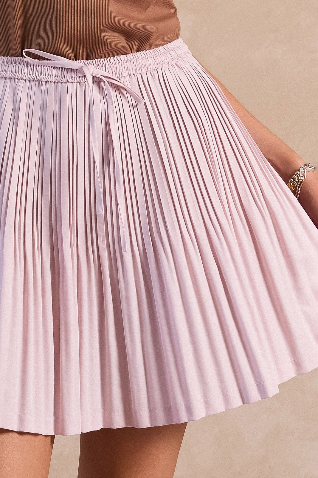 Current Air | Margot Pleated Mini Skirt | Sweetest Stitch Boutique RVA
