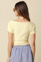 Olivaceous | Jordan Knit Top | Sweetest Stitch Boutique Richmond