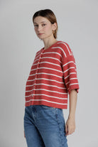 Aureum | Audrey Striped Knit Cardigan | Sweetest Stitch Boutique RVA