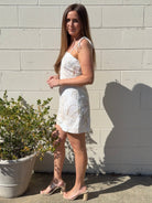 Moon River | Waverly Floral Mini Dress | Sweetest Stitch Boutique RVA