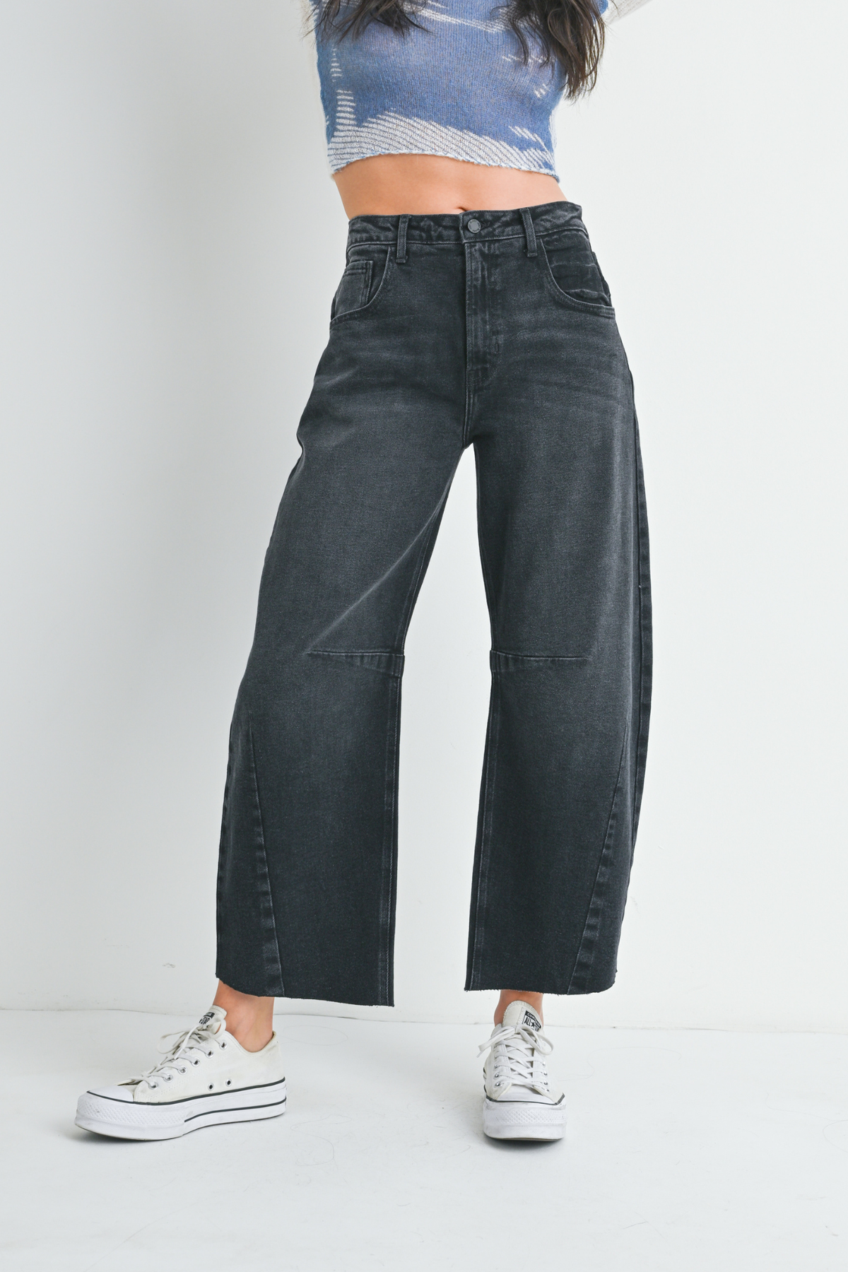 Just Black Denim | Billie Barrel Jeans | Sweetest Stitch