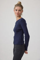 Raisonnel | Ashleigh Slim Fit Ribbed Cardigan | Sweetest Stitch Boutique