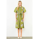 THML | Celine Floral Mid Dress | Sweetest Stitch Boutique Richmond VA