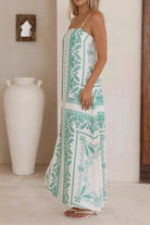 Sundayup | Paisley Midi Dress - Green | Sweetest Stitch Boutique RVA