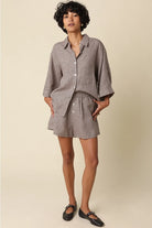 Olivaceous | Gabi Gingham Shorts | Sweetest Stitch Boutique RVA
