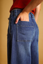 Miou Muse | Britt Wide Leg Denim Pants | Sweetest Stitch Boutique RVA