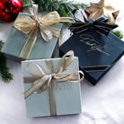 Assorted gift boxes with pretty ribbon