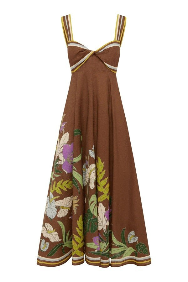 Sundayup Clothing | Hampton Floral Midi Dress | Sweetest Stitch