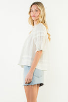 THML | Bonnie V-Neck Top | Sweetest Stitch Boutique Richmond