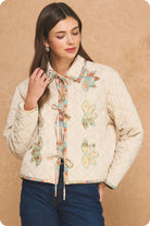 Strut & Bolt | Jeannie Floral Embroidered Jacket | Sweetest Stitch RVA