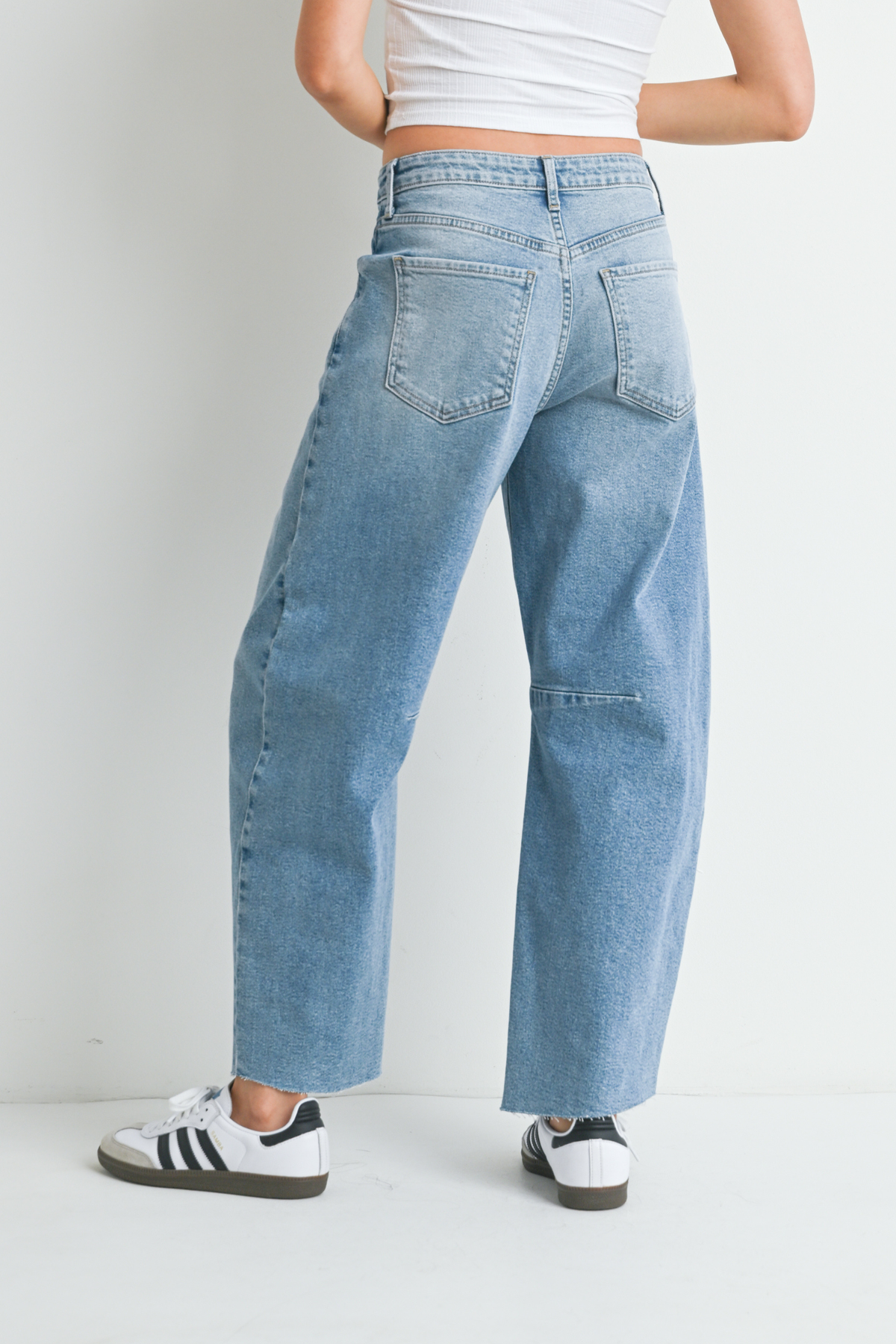Just Black Denim | Billie Barrel Jeans | Sweetest Stitch