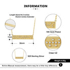 Touchstone You Got This Mini-Bar Necklace Gold detail information