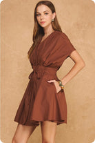 Strut & Bolt | Stacey V-Neck Mini Dress | Sweetest Stitch Boutique RVA
