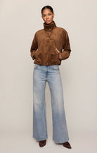 Z Supply | Corbin Faux Suede Bubble Hem Jacket | Sweetest Stitch RVA