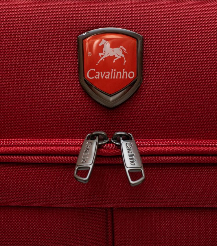 Cavalinho 28" Check-in Softside Luggage SKU 68020003.04.28 #color_red