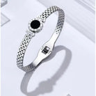 18k Gold Engraved Love Bangle - Yayas Glam & Gift Shop