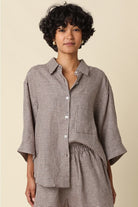 Olivaceous | Gabi Gingham Shirt | Sweetest Stitch Boutique Richmond