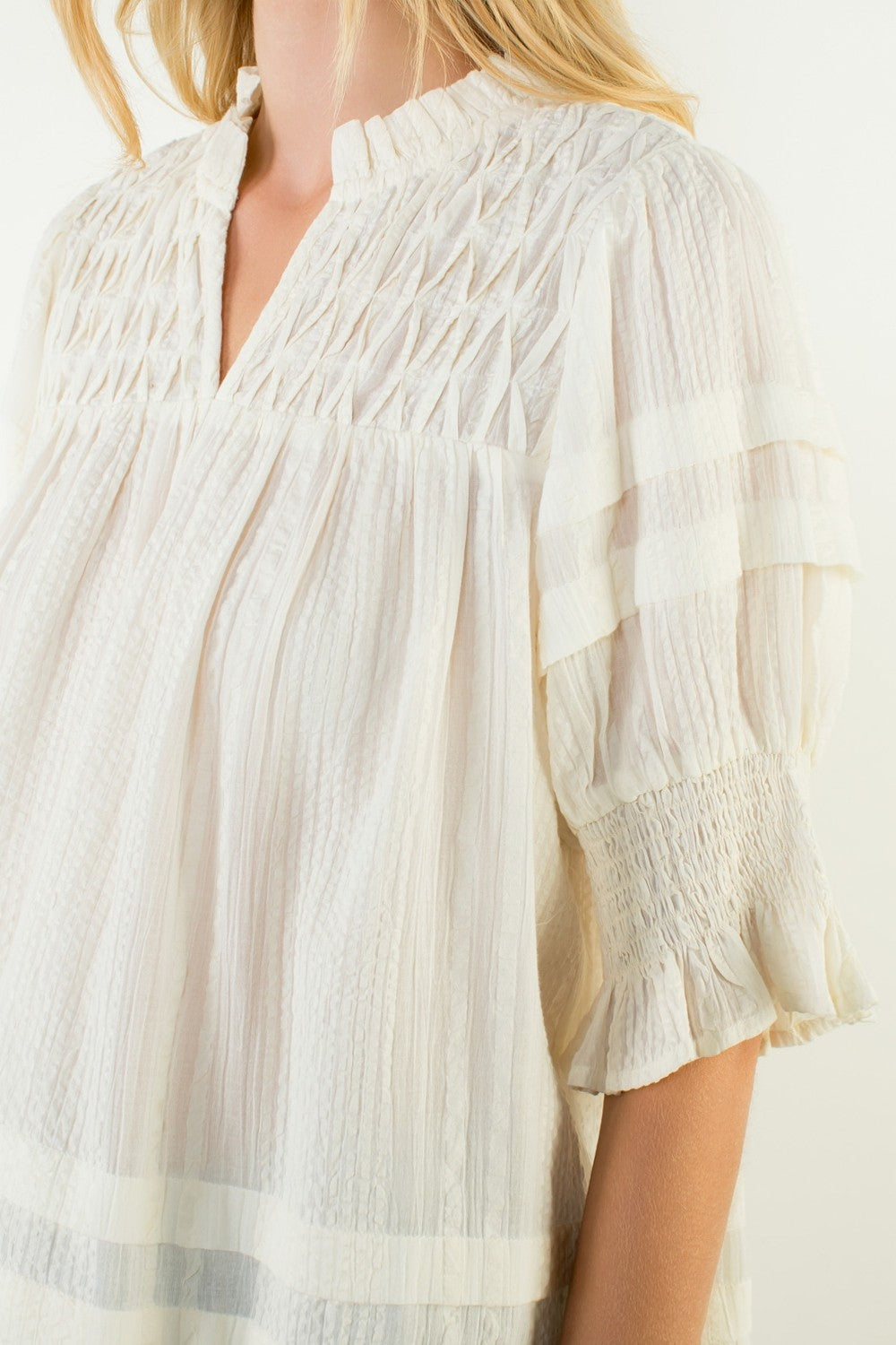 THML | Bonnie V-Neck Top | Sweetest Stitch Boutique Richmond