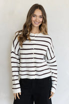 Things Between | Piper Striped Cardigan | Sweetest Stitch Boutique RVA