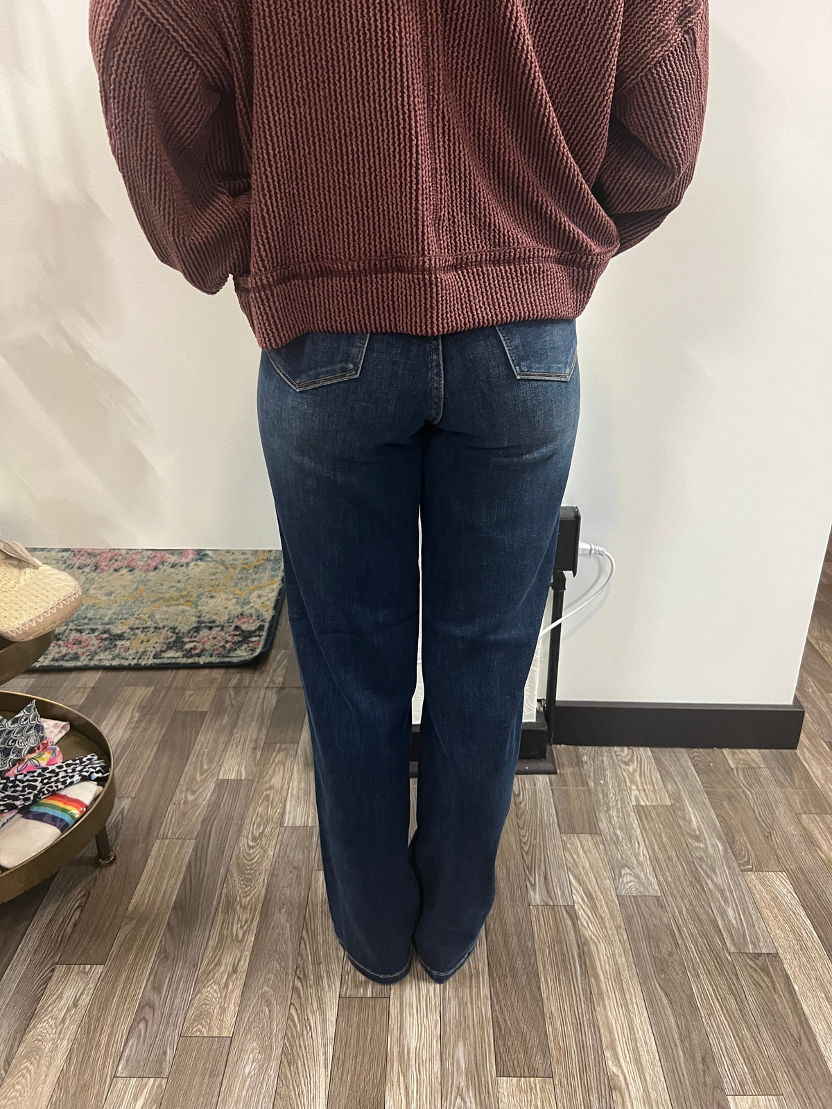 Women's Judy Blue High Waist Tummy Control Top Dark Wash Jeans