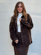Bailey Rose | Aliza Button Front Jacket | Sweetest Stitch Boutique