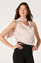 ASTR The Label | Sasha Cowl Neck Scarf Top | Sweetest Stitch RVA