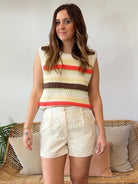 THML | Haisley Striped Sleeveless Top | Sweetest Stitch Boutique
