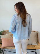 Entro | Mallory Floral Long Sleeve Top | Sweetest Stitch Boutique RVA