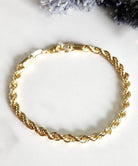 Bracelet Rope Chain Gold-filled
