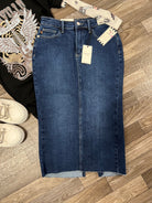 Judy Blue High Waisted Denim Skirt - Athena's Fashion Boutique