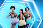 YbY Baby Blue Quilted Tote Bag - Yayas Glam & Gift Shop