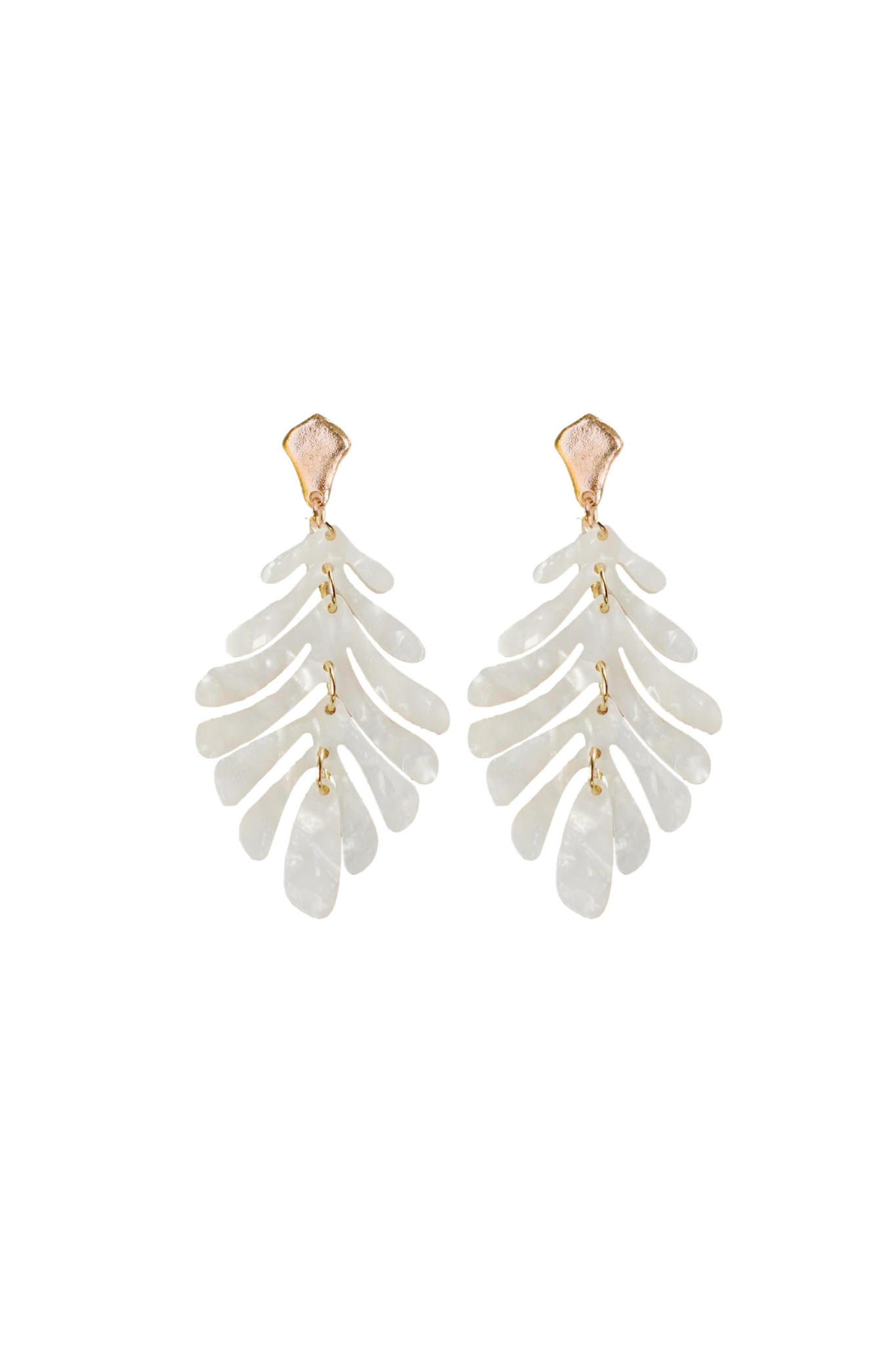 St. Armands Designs | Palm Drop Earrings | Sweetest Stitch Boutique