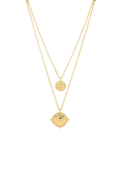 Sahira Jewelry | Gigi Double Coin Necklace | Sweetest Stitch Boutique