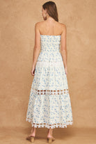 Strut & Bolt | Gloria Floral Strapless Midi Dress | Sweetest Stitch RVA