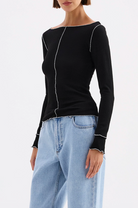 Nude Lucy | Ria Long Sleeve Top | Sweetest Stitch Boutique Richmond