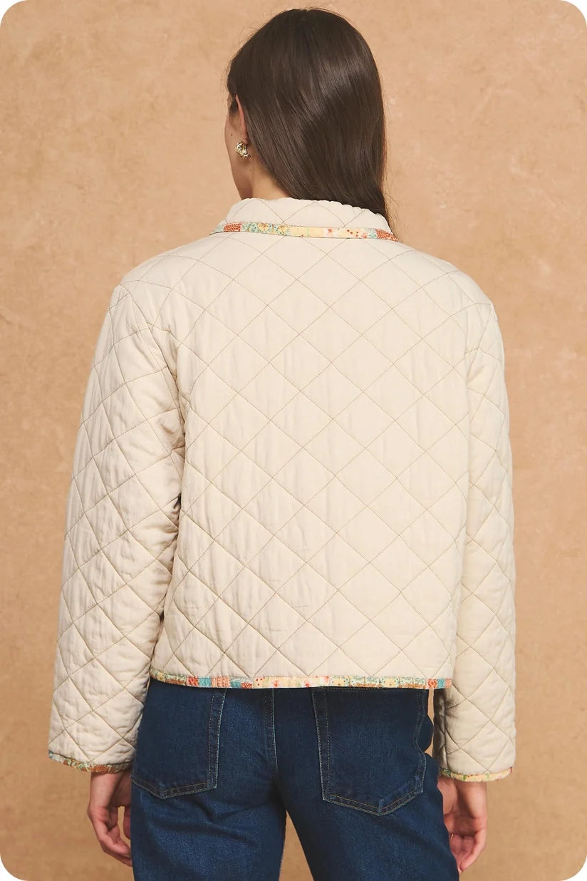 Strut & Bolt | Jeannie Floral Embroidered Jacket | Sweetest Stitch RVA