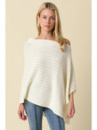 Olivaceous | Lilia Knit Poncho | Sweetest Stitch Boutique Richmond VA