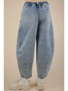 VERY Jean Brand Washed Denim Barrel Leg Jeans