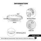 Touchstone Bestie ID Link Bracelet in Silver Specs