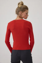 Raisonnel | Ashleigh Slim Fit Ribbed Cardigan | Sweetest Stitch Boutique