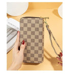 Check & Checkers Wallet - Yayas Luxe Handbags -