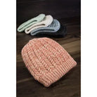 Coral Rib Knit Beanie Hat - Athena's Fashion Boutique