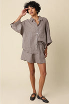 Olivaceous | Gabi Gingham Shirt | Sweetest Stitch Boutique Richmond