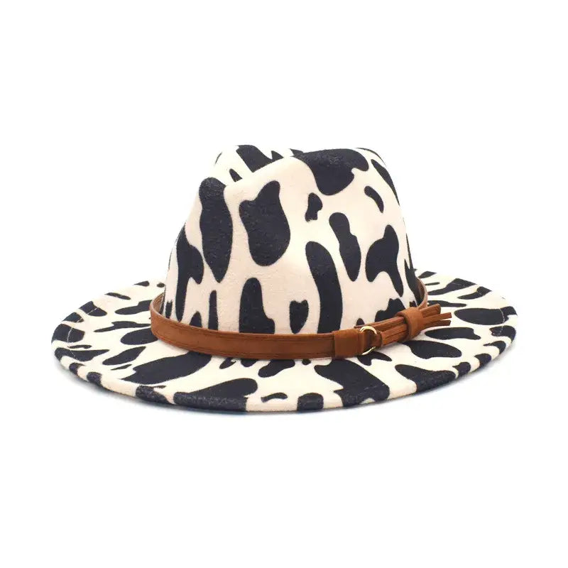 New Women's Cow Girl Fedora Hat - Yayas Glam & Gift Shop