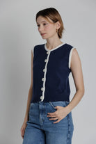 Aureum | Clara Knit Button Front Top | Sweetest Stitch Boutique RVA