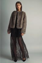 Miou Muse | Lottie Faux Fur Jacket | Sweetest Stitch Boutique Richmond