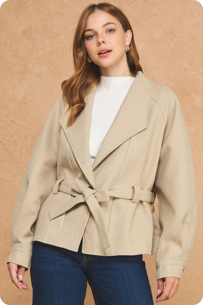 Strut & Bolt | Eileen Belted Jacket | Sweetest Stitch Boutique Richmond