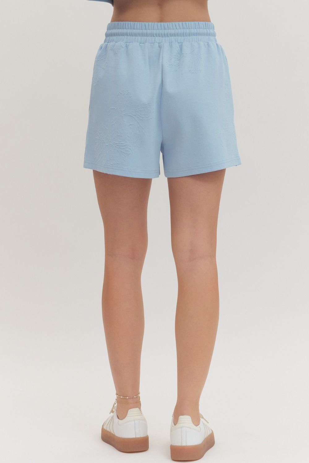 Entro | Johnna Embroidered Shorts | Sweetest Stitch Boutique RVA
